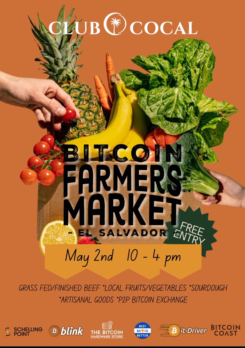 Bitcoin Farmers Market tweet media