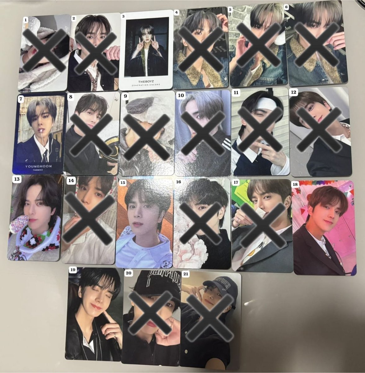 ⭐  CEG NAC. YOUNGHOON
╰┈➤    5 cada (cada photocard com frete #1 incluso)

──  ↪️ seller  >  gom  >  joiner

- pagamento imediato quando fechar
- claims na dm com n° do card + nome &amp; @
- repasse só após pagamento
- sensitive buyer ✖️

termos e fb
niniberryscegs.carrd.co