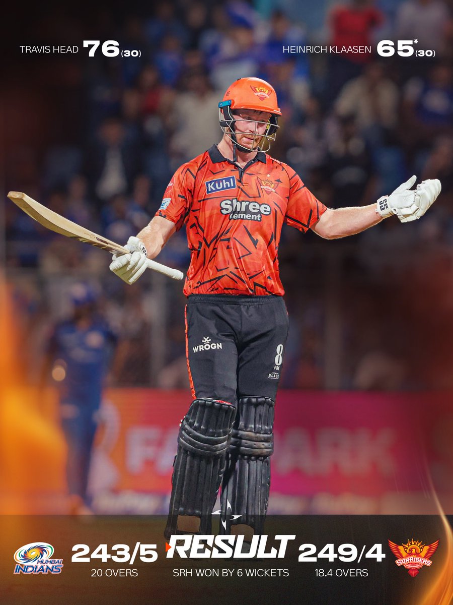 SunRisers Hyderabad tweet media