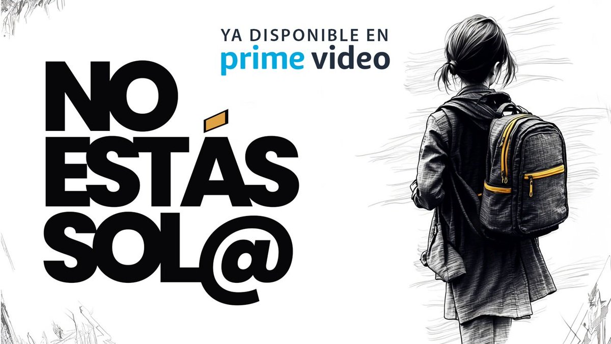 mundoplustv's tweet image. El documental sobre bullying "No estás sol@" ya disponible en Prime Video #documental #streaming @PrimeVideoES 

+info ➜ mundo.plus/l410S