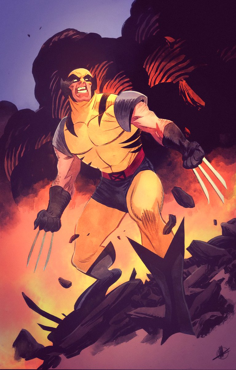 MattBeColouring's tweet image. Saw @EmpressCarri posting that it was #wolverinewednesday, so here's a fantastic #Wolverine I coloured up for fun by the awesome @ScaleraMatteo 👍

#xmen #ComicArt