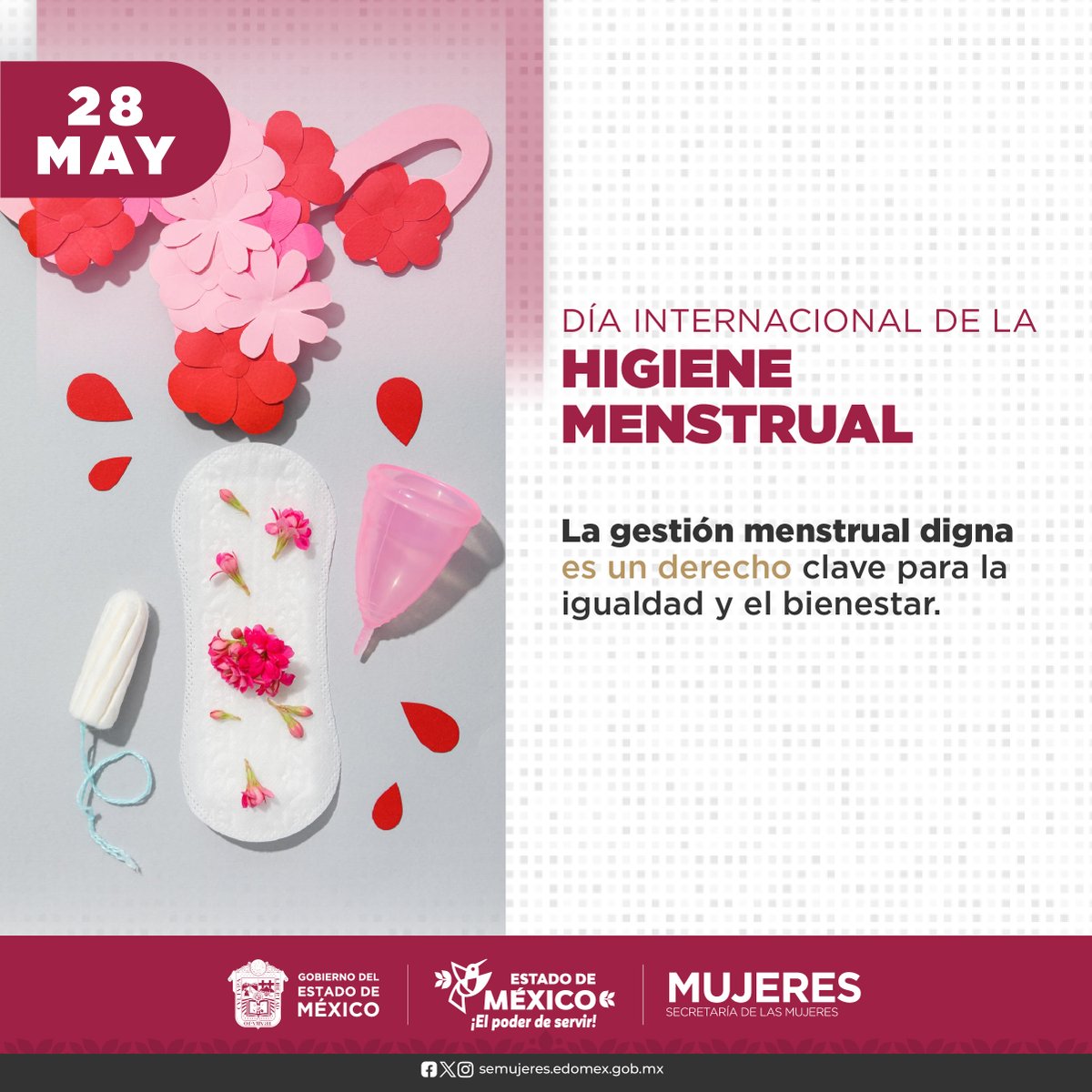 AlertaDeGenero's tweet photo. En el Día Internacional de la #HigieneMenstrual se busca eliminar los prejuicios y tabúes asociados a la menstruación y que llevan a prácticas discriminatorias hacia niñas, mujeres y personas que menstrúan.

#SinViolenciaDeGénero
#ElPoderDeServir https://t.co/zoVPCSrbwN