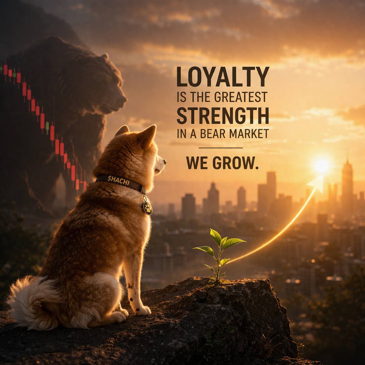 Hachitothemoon's tweet photo. @yourcryptodj Long-term value compounds through loyalty.
$HACHI compounds daily. https://t.co/rJZogbnygo