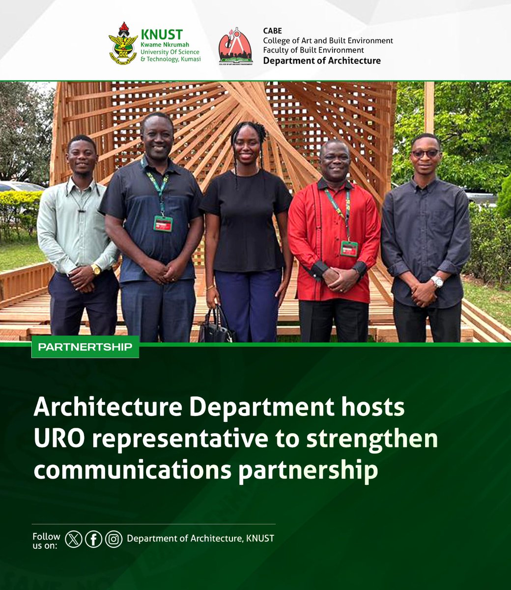 Department of Architecture KNUST tweet media
