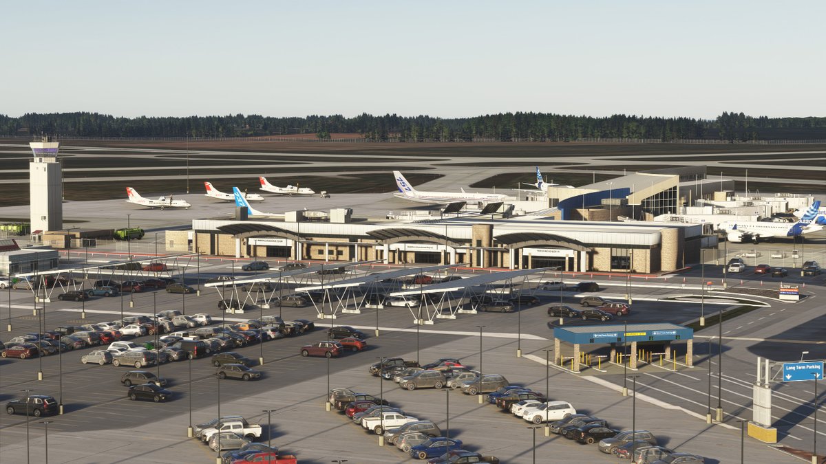 MMSimulations's tweet photo. 🇺🇸 KATW Appleton International Airport is now live! ✈️

Our first airport in the United States — and our first project developed outside of Europe. A special milestone for us. 🙌

From detailed terminal interiors to accurately recreated airside areas, Appleton has been crafted with the level of realism and care you expect from us.

🛫 Fully compatible with:
• MSFS 2020
• MSFS 2024

Now available on SimMarket & iniBuilds 🛒
Coming soon to all other major stores 🌍

Thank you for your incredible support ❤️ @ATWairport 

MSFS 2024 native version will also be coming soon.

iniBuilds:https://t.co/HET1Hh1FLQ
simMarket: https://t.co/ZPRNDXk0Pm

#MicrosoftFlightSimulator #MSFS #MSFS2024 #FlightSim #Aviation #KATW #Appleton #mmsimulations #flyatw