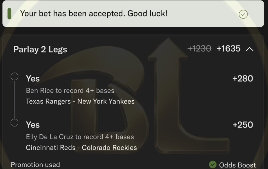 Bet Leveling tweet media