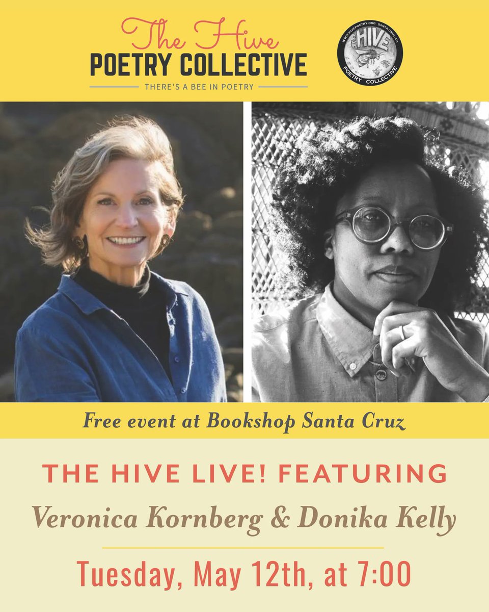 HivePoetry's tweet photo. Make sure to mark your calendars! The next Hive Live! is coming up quick. As always, the reading is free and open to the public, but please RSVP if you are able! Link in bio🐝 https://t.co/OYCAZgoCgz