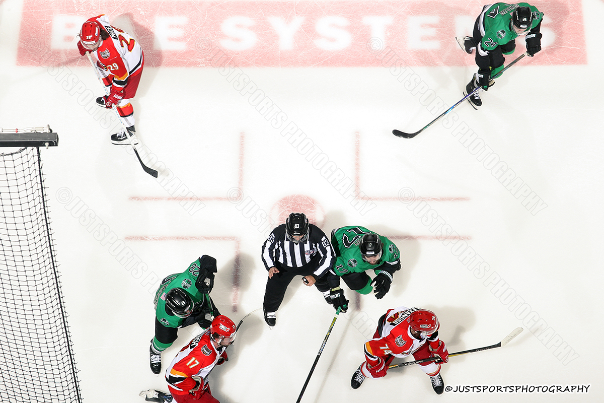 JustSports_AHL's tweet photo. 04-25-2026 BINGHAMTON BLACK BEARS vs PORT HURON PROWLERS

CATWALK MOUNTED REMOTELY TRIGGERED CAMERA ABOVE FACEOFF SPOT

@BlackBearsFPHL
@PHProwlers
@PocketWizard
@CanonUSApro
#pocketwizard
#remotecamera
#RemoteCameras
#makeitpossible
#whereistheremotecamera
#funwithremotes https://t.co/NL7chbXWxO