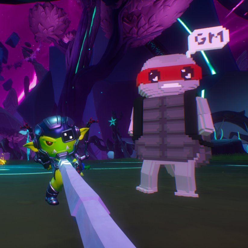 Lasermerl's tweet image. Just had an awesome time with @ClassicsCrypto and @dinopawnz who hosted this weeks #GameTime

Also found an avatar update in my wallet from @goblinsaga_xyz  and it's INCREDIBLE (check my shots)

Thanks @OutlawDT29 for that 

@OthersideMeta @ApeChainHUB @OsPhotoClub