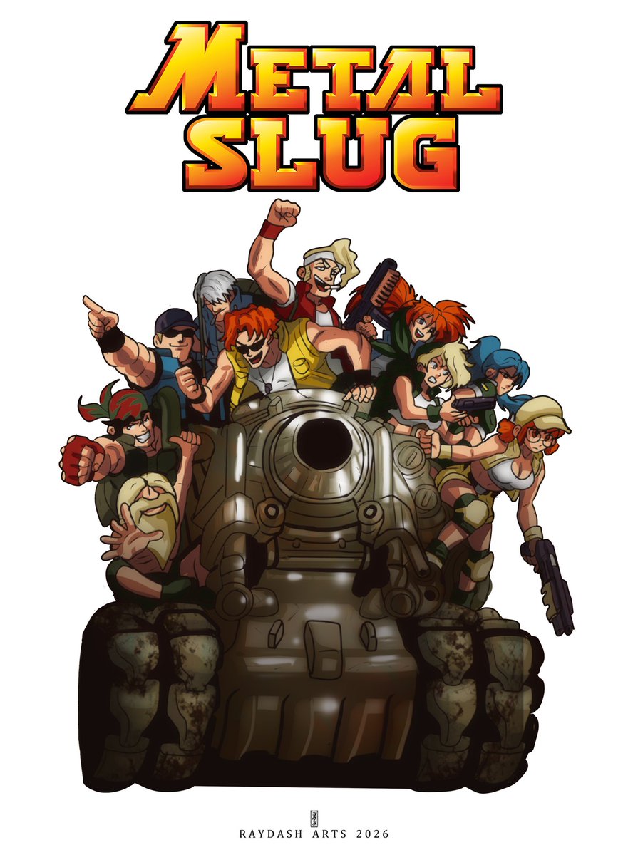 Raydash30's tweet image. Metal slug fanart
#metalslug #snk #raydasharts #openforcommission