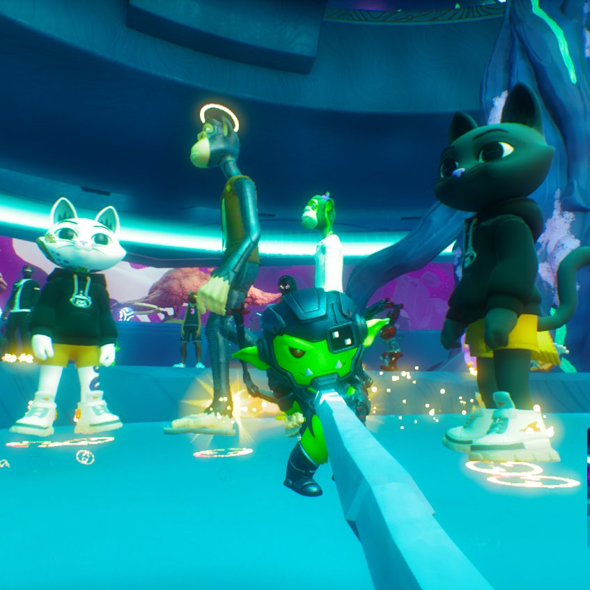 Lasermerl's tweet image. Just had an awesome time with @ClassicsCrypto and @dinopawnz who hosted this weeks #GameTime

Also found an avatar update in my wallet from @goblinsaga_xyz  and it's INCREDIBLE (check my shots)

Thanks @OutlawDT29 for that 

@OthersideMeta @ApeChainHUB @OsPhotoClub