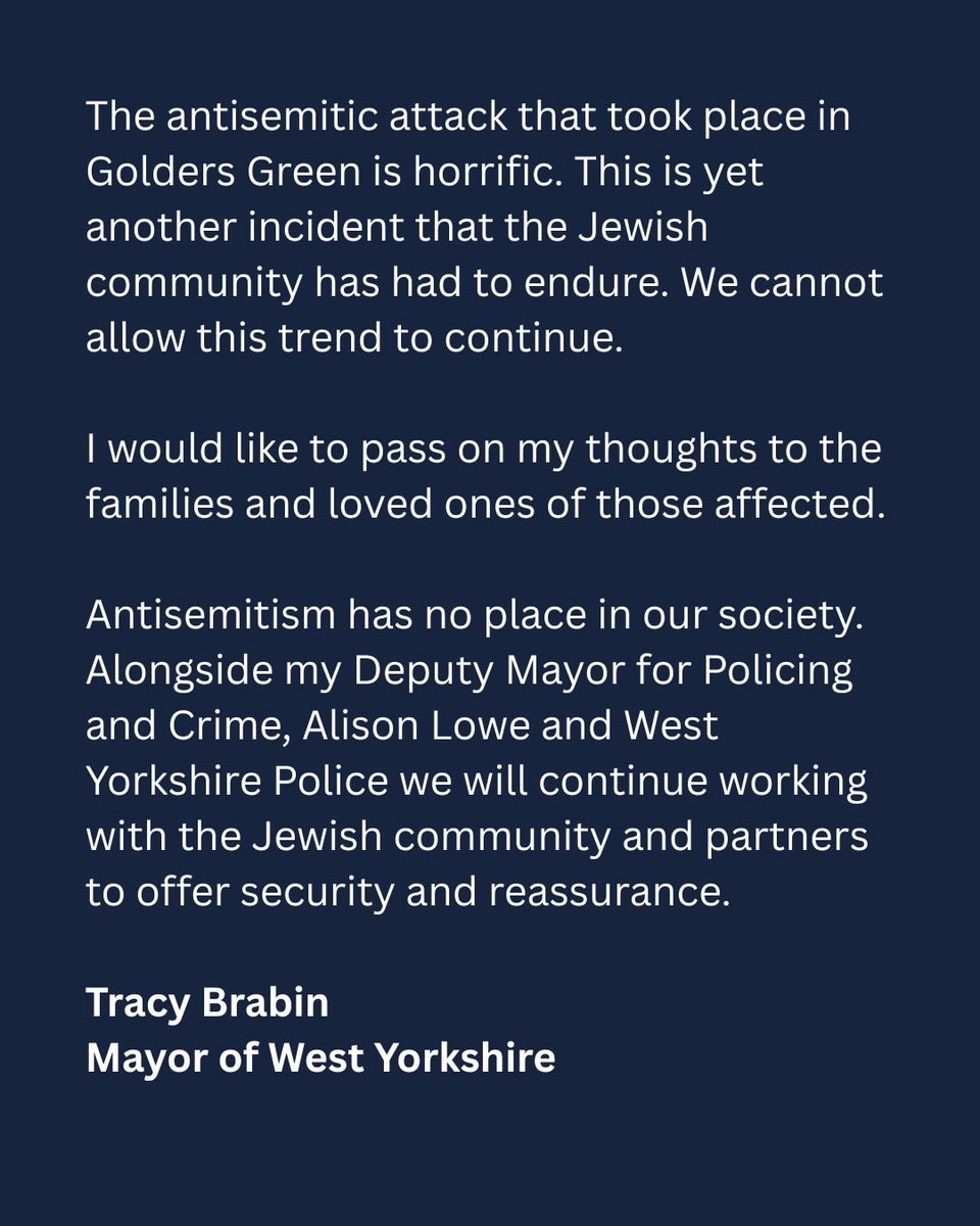 Tracy Brabin WY 🌹 tweet media