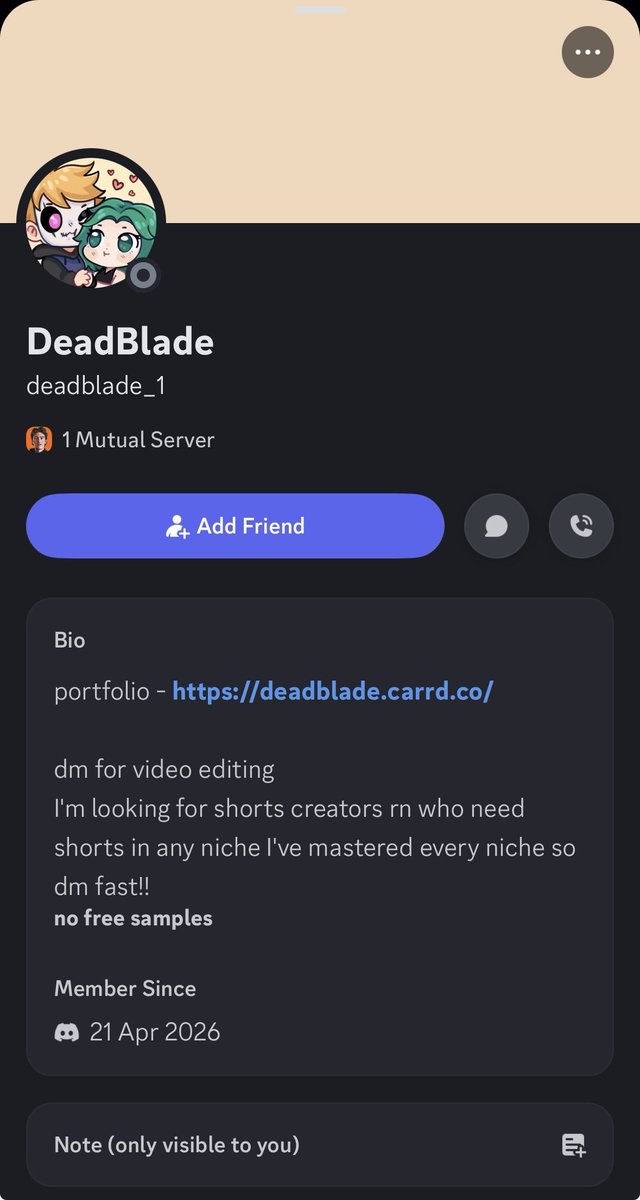 DeadBlade🔪 tweet media