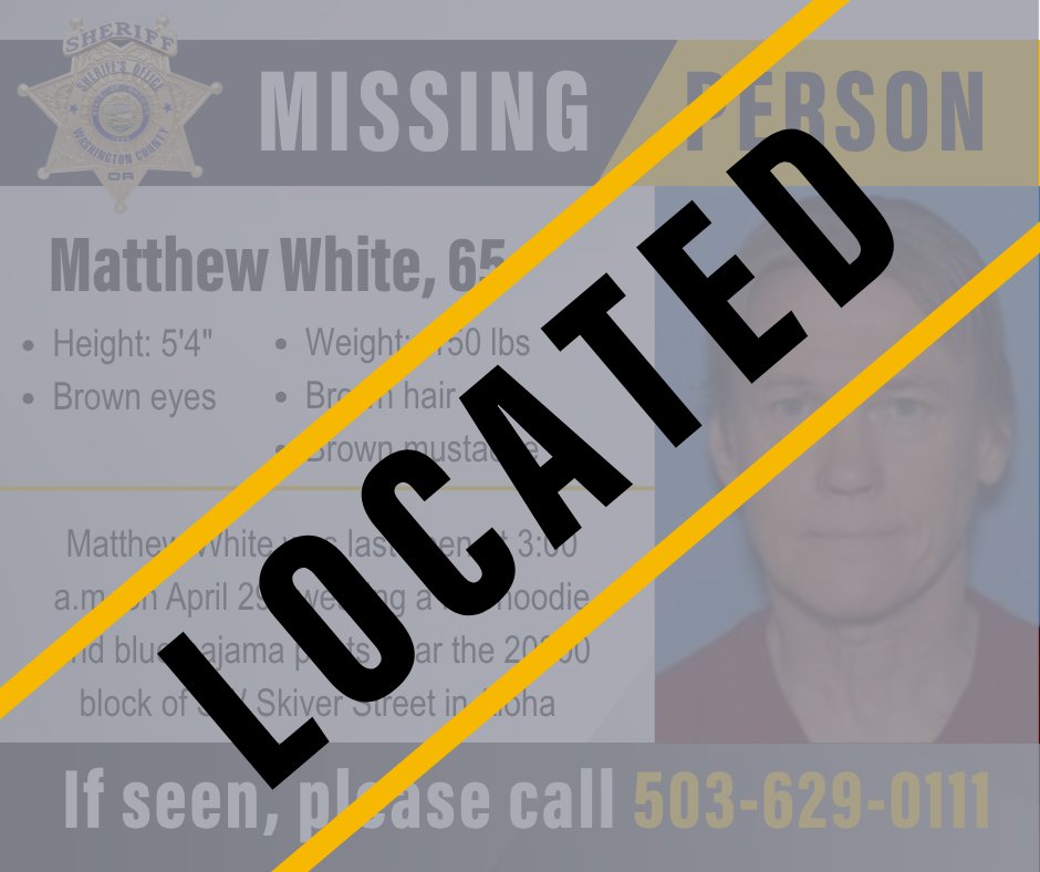 Washington County Sheriff’s Office (Oregon) tweet media