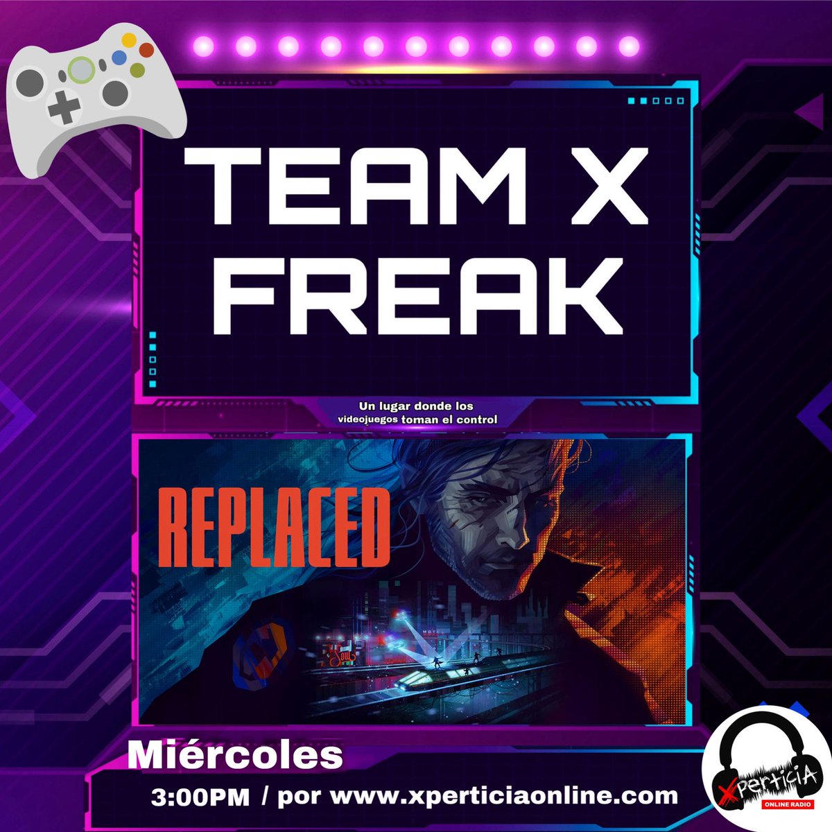 XperticiaOnline's tweet photo. ▶️TODOS los MIÉRCOLES 3:00pm (Hora Bolivia) escucha “#TEAMXFREAK” 🎮. Con: Raquel Carrasco. Todo sobre el mundo gaming. Solo en: https://t.co/Avki9elO8R
#XperticiaOnlineRadio
#VideoJuegos #Game #Gaming
#MundoGaming #Gamers https://t.co/IyhYbf2GnA