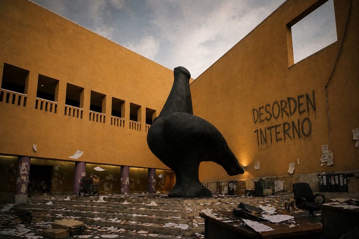 PeriodicaNews's tweet image. #MUSEOMARCO no está en crisis: está desdibujado. Sin dirección, sin control interno y sin proyecto, deja de ser institución y se convierte en simulacro. #monterrey #artecontemporáneo #CrisisCultural #Gestión #instituciones #PolíticaCultural #CulturaMéxico periodica.news/cultura-en-mex…