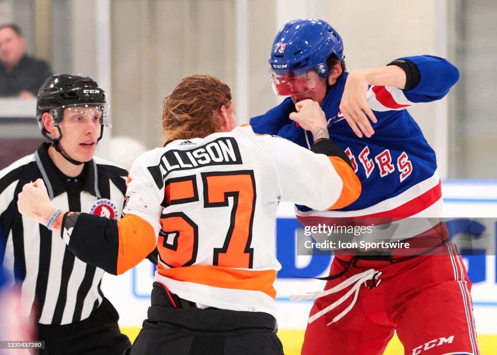 DR3Wheels's tweet photo. I need Wade Allison beating the absolute living daylights out of Matt Rempe energy from the Flyers tonight https://t.co/h0aTjBIAmF