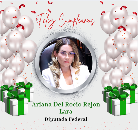 PcD_PRI's tweet photo. Con motivo de su cumpleaños, la Secretaría de Atención a Personas con Discapacidad (SAPCD) felicita a la Diputada @arianarejonlara .

Destacamos su compromiso en el ámbito legislativo y le enviamos nuestros mejores deseos de salud, éxito y bienestar.

¡Feliz cumpleaños!
🎉🥳�� https://t.co/RPaH3IZlWS