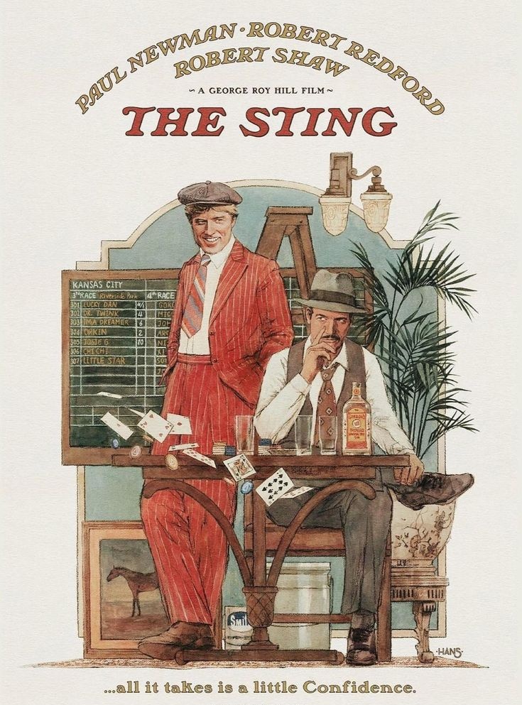 #Nowwatching
The Sting....