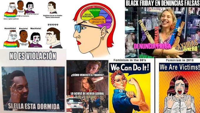 ETGafapasta's tweet image. Los  rincones #antifeministas de #internet proporcionan ante todo una red afectiva para los #varones que se sienten #victimizados y en #crisis, #segúnUnEstudio de la #FAD sobre #subculturas #misóginas #online

elpais.com/sociedad/2022-…

🙄🙄🙄