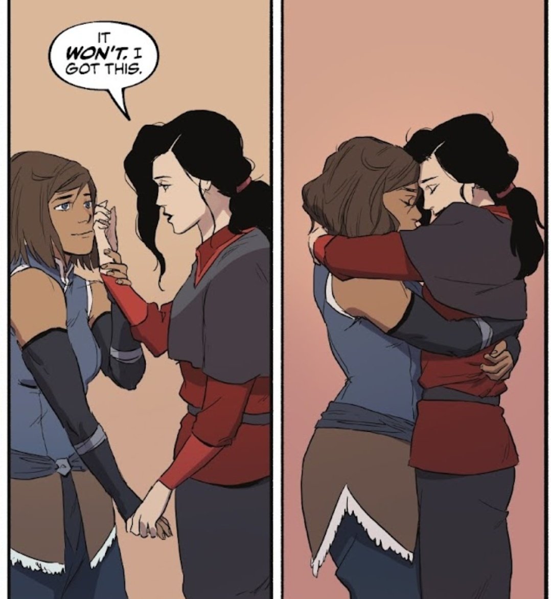 blakesbbgirlism's tweet photo. Re-reading the comics and why is korrasami that one couple in the middle of a highschool hallway https://t.co/YDO5PRJCi7