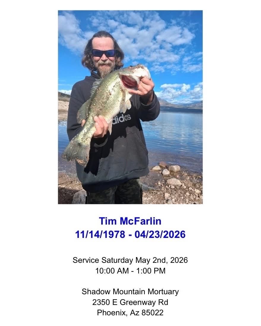Ironworkers75's tweet photo. Brothers and sisters, we wanted to let you know that Tim McFarlin’s celebration of life will be held this Saturday, May 2nd from 10am to 1pm at Shadow Mountain Mortuary at 2350 E Greenway Rd, Phoenix, AZ 85022. If you would like to bring flowers, Tim’s favorite color was blue. https://t.co/iMZIS8fpGa