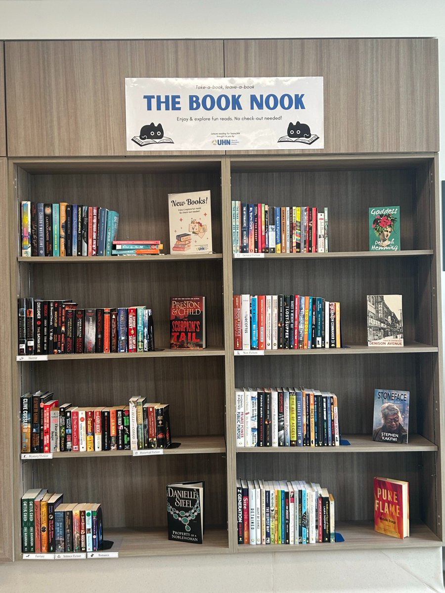 UHN Libraries tweet media