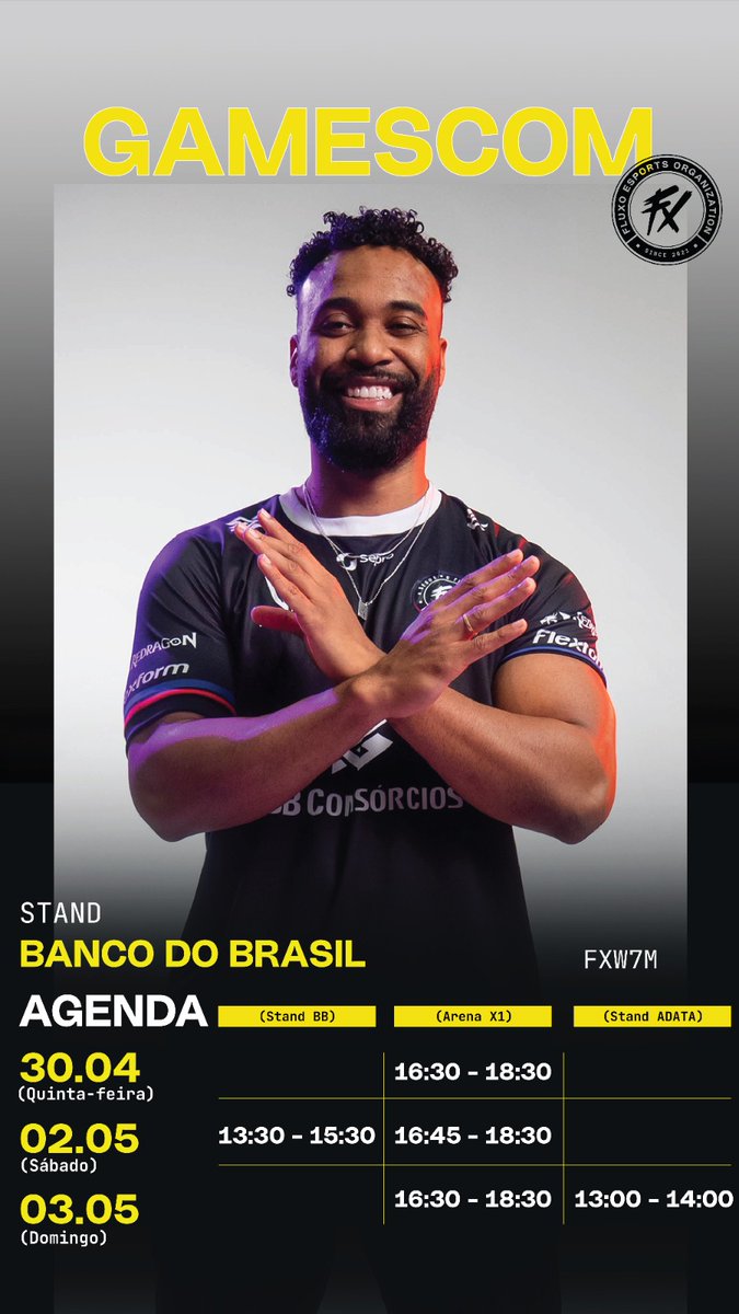 Visão minha tropa, vou colar pela GamesCon essa semana! Quem quiser vir no X1 no Soco ou no FF valendo codiguinho ja pode deixar o nome na Lista, Obrigado <3