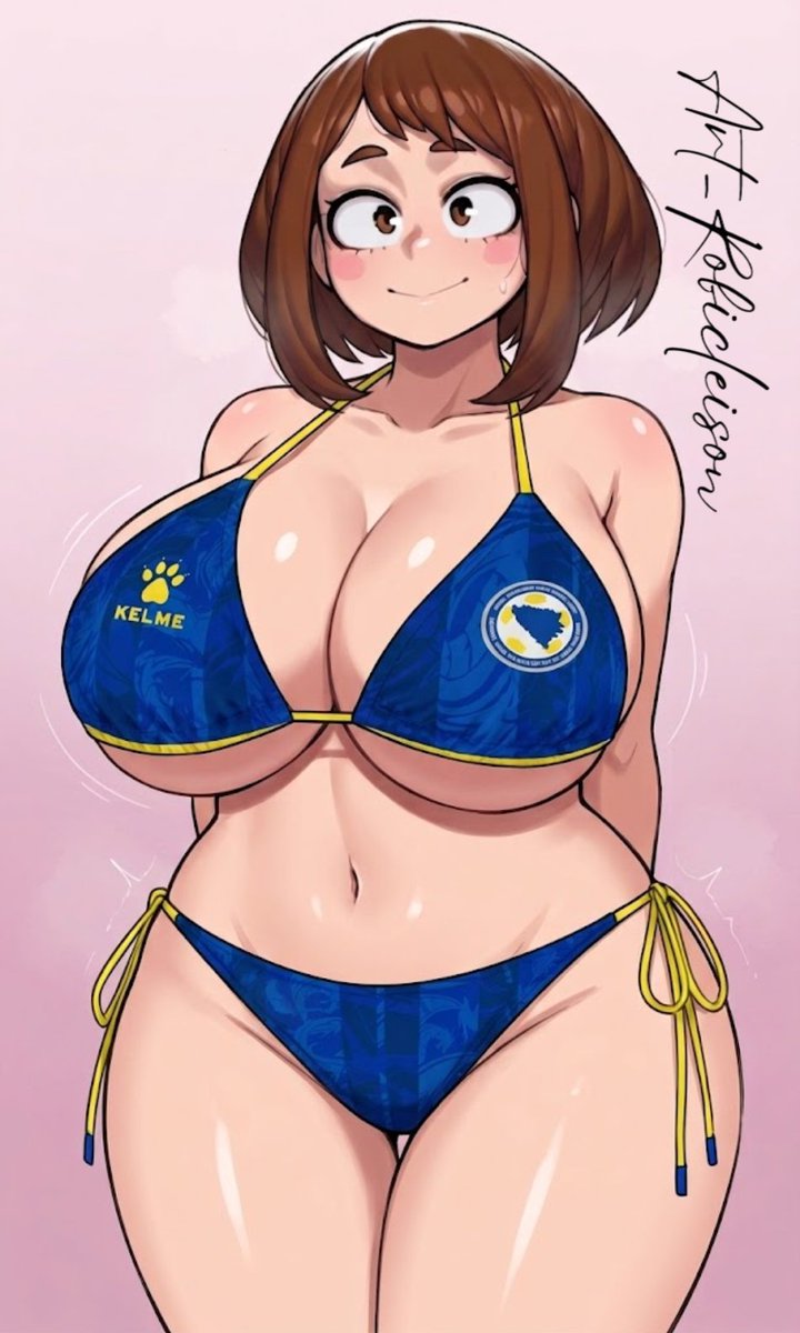 Art_Robicleison's tweet image. Dia 6 de 48     
Fazendo desenhos de cada seleção até começar do mundial 2026    
Ochaco UrarakaX Bósnia Herzegovina
#OchacoUraraka #bosniaherzegovina #ArtProcess