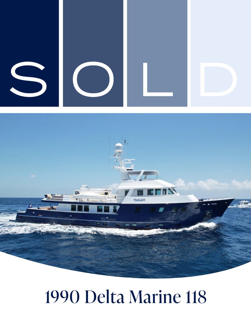 LukeBrownYachts's tweet image. Just closed: 1990 Delta Marine Expedition. 118-foot superyacht, built for serious exploration, closed through co-brokerage with Ikonic Yachts. Alan Bernard on the buyer side. That's market depth.
🔗 okt.to/AsSYNQ

#YachtSale #Superyacht #YachtBrokerage #FortLauderdale