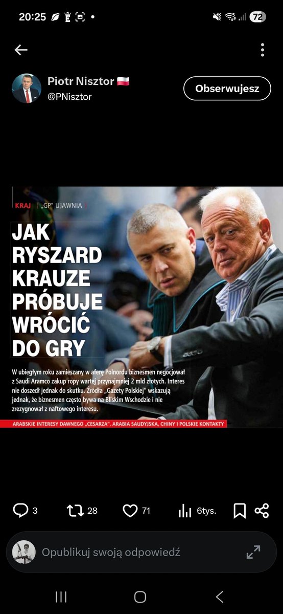 Leszek Kraskowski Reporterzy Online tweet media