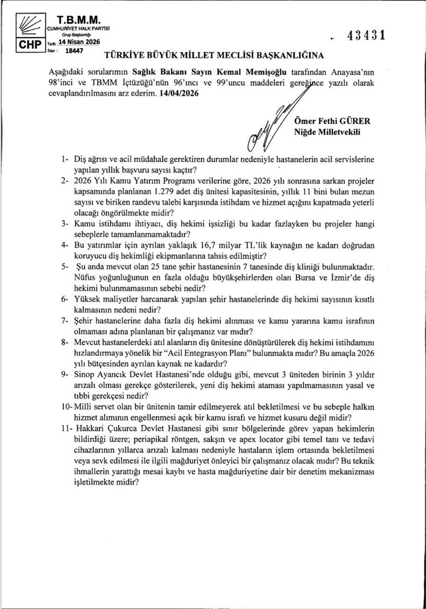 Diş Hekimleri Dayanışma Platformu tweet media