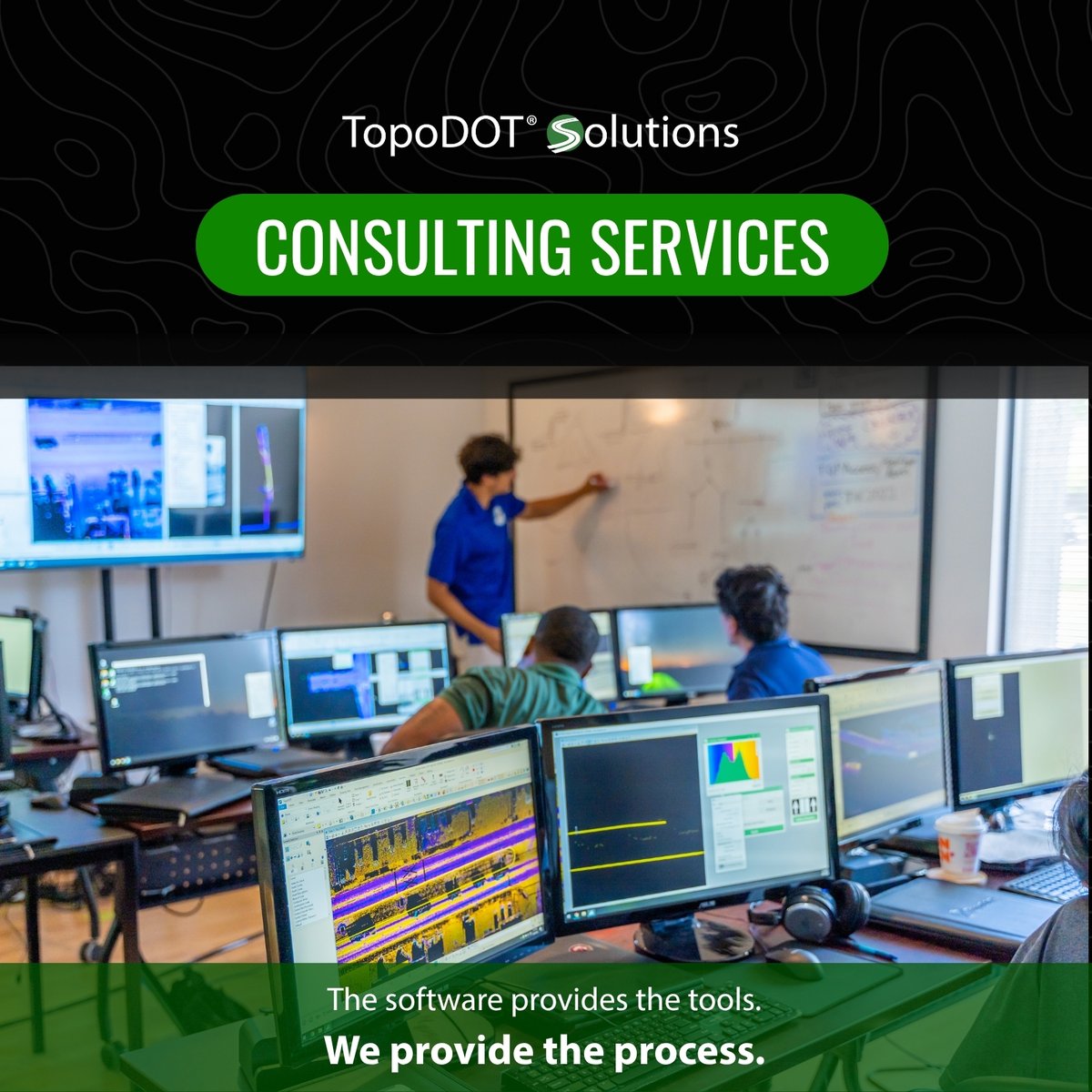 _TopoDOT's tweet image. A broken process is not fixed by adding more tools. When workflows do not evolve, production still stalls. TopoDOT Consulting Services helps teams improve data management, training, scalability, and ROI. The software provides the tools. We provide the process.
#LiDAR #Consulting