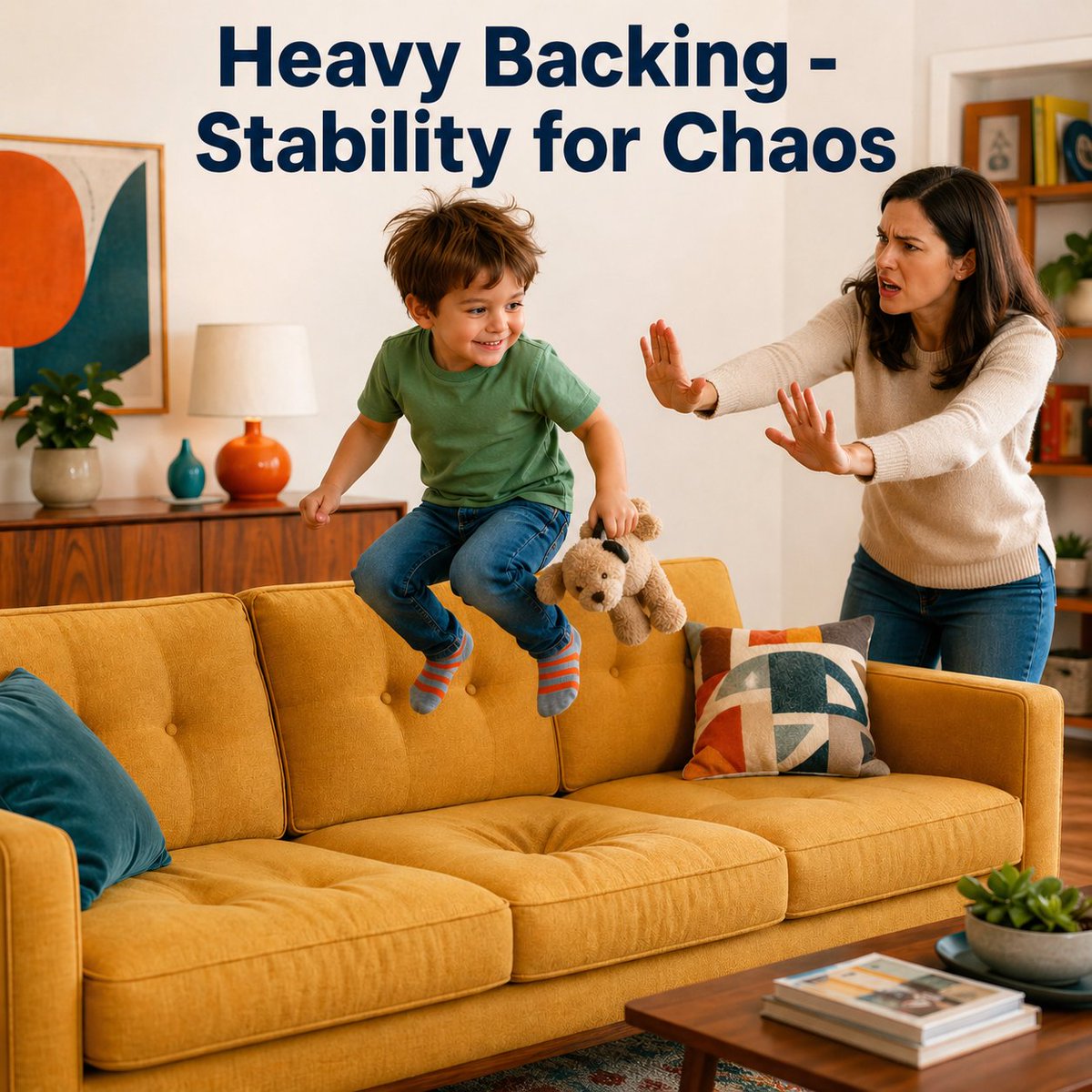 FabricBack's tweet image. Finally heavy-backing for furniture that works as hard as you do!Stop chaos. Choose heavy-backing to prevent pouches, shifting in your furniture.A house with kids needs heavy-backing fabricback.com/#treatments 
#ChildProofing#upholstery #heavytraffic #textile solutions #Designer