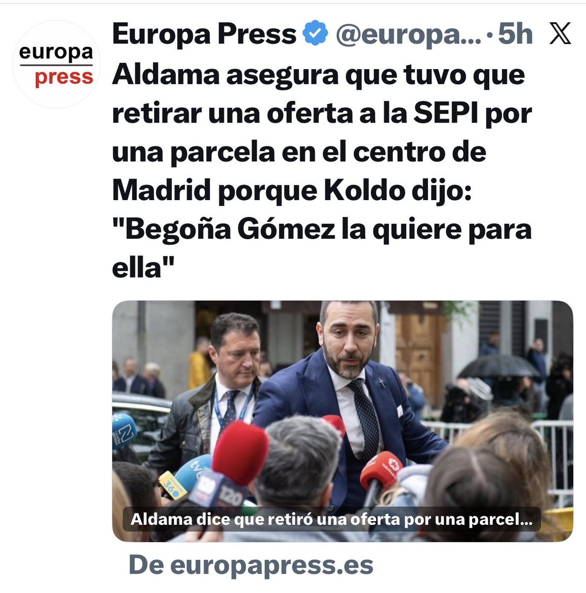 La cosa va mal tweet media
