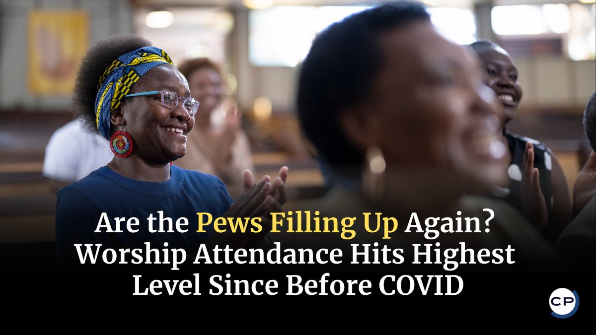 ChristianPost's tweet photo. U.S. worship attendance hits its highest level since before COVID lockdowns. But researchers warn this isn't revival — it's a recalibration.
#ChurchAttendance #PostPandemic #ChurchGrowth #FaithRevival #Christianity
🔗 https://t.co/4RXnrfCDw2 https://t.co/0tGOyXtY5K