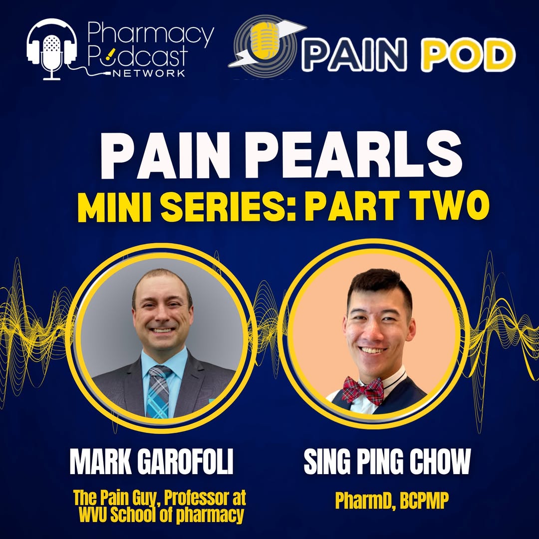 markgarofoli's tweet photo. Pain Pod Pearls Part Deuce! Dropped Live on all your cool apps and here ➡️ https://t.co/ms95HYRqhG

Big shout out to Dr. Sing Ping Chow for a great chat on his "story" and a healthy dose of pain pearls! If you don't listen to this episode, then you didn't listen to this episode! https://t.co/f2fcqFOcsI