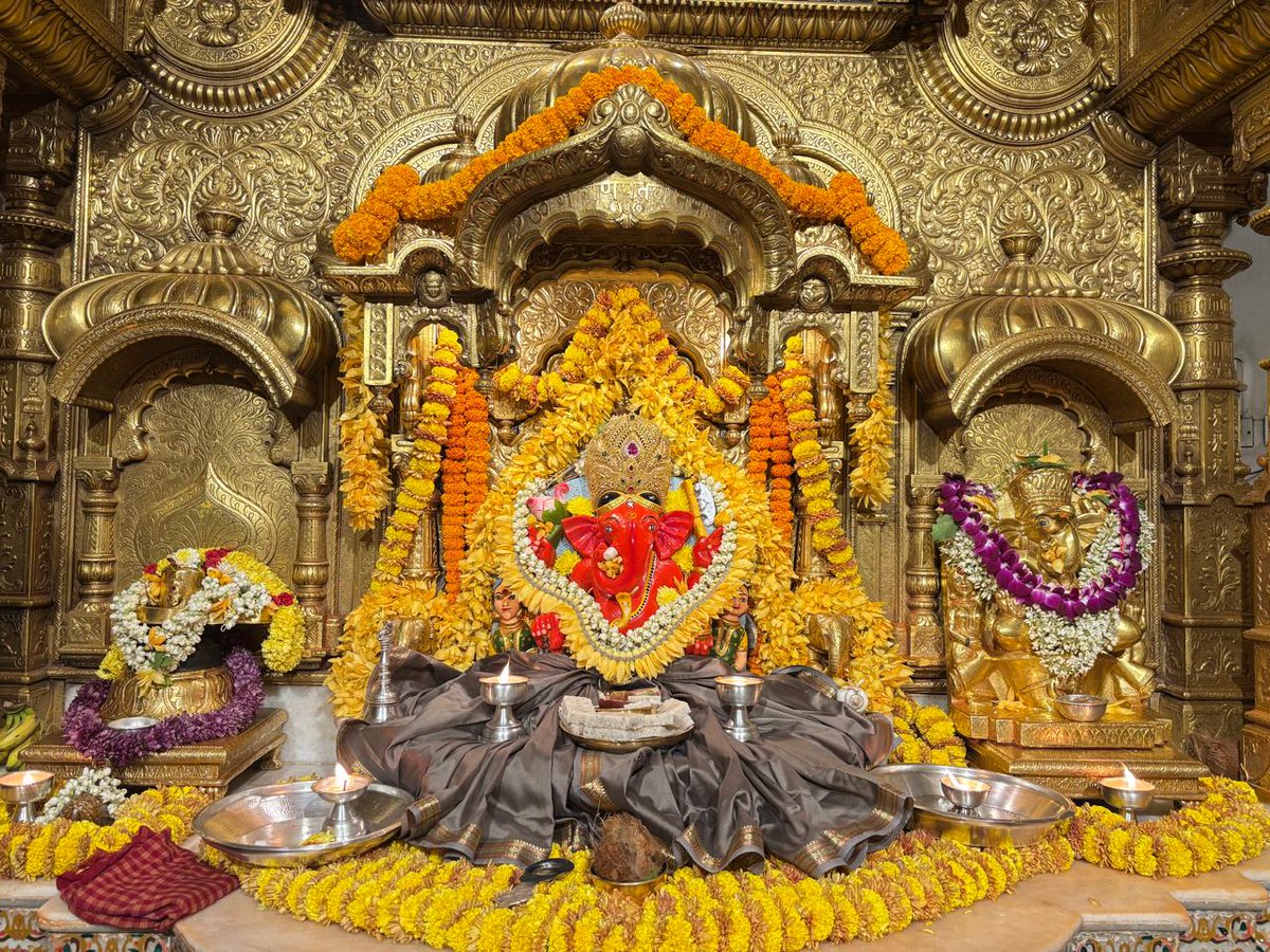 Shree Siddhivinayak Ganapati Temple Trust tweet media