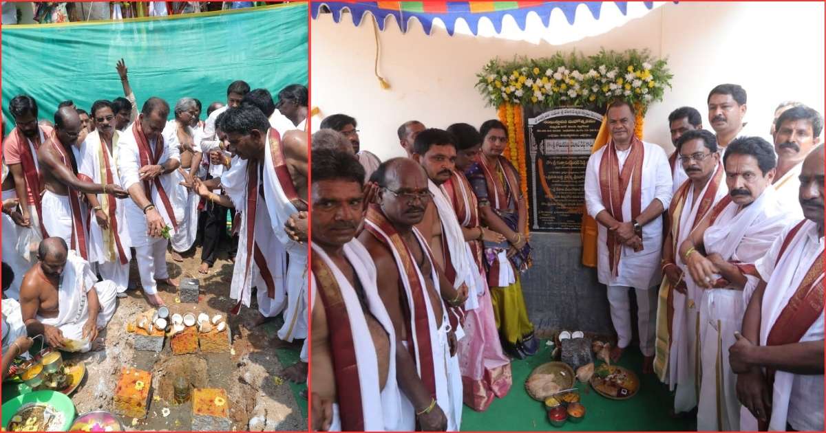 hydnewshunt's tweet image. Komatireddy laid foundation for Venkateswara Temple in Nalgonda, saying it will strengthen unity and improve local access to worship.

#Nalgonda #Temple #Telangana
hyderabadnewshunt.com/komatireddy-ve…