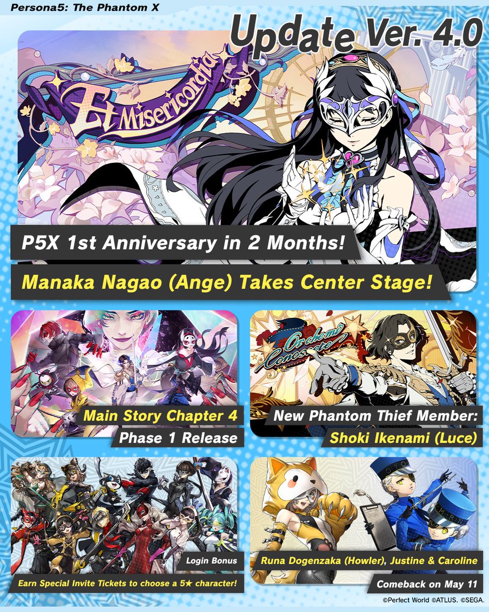 Persona5: The Phantom X (Official West) tweet media