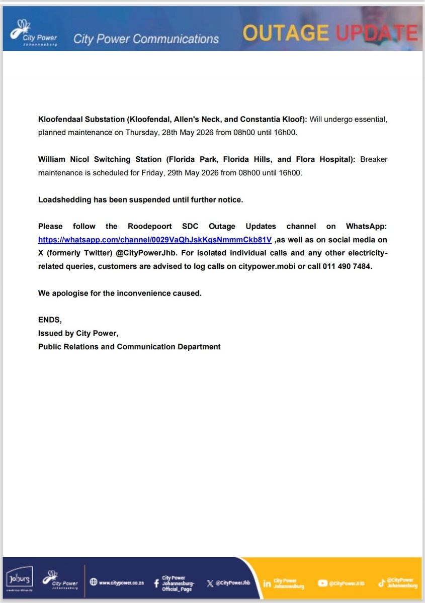 @CityPowerJhb tweet media