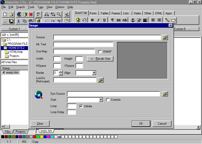 WebDesignMuseum's tweet photo. On May 22, 1997, HomeSite 2.5a was released as a free upgrade via a shareware license for registered HomeSite 2.0 users.
#WebDesignHistory https://t.co/iKDuJxlV4u