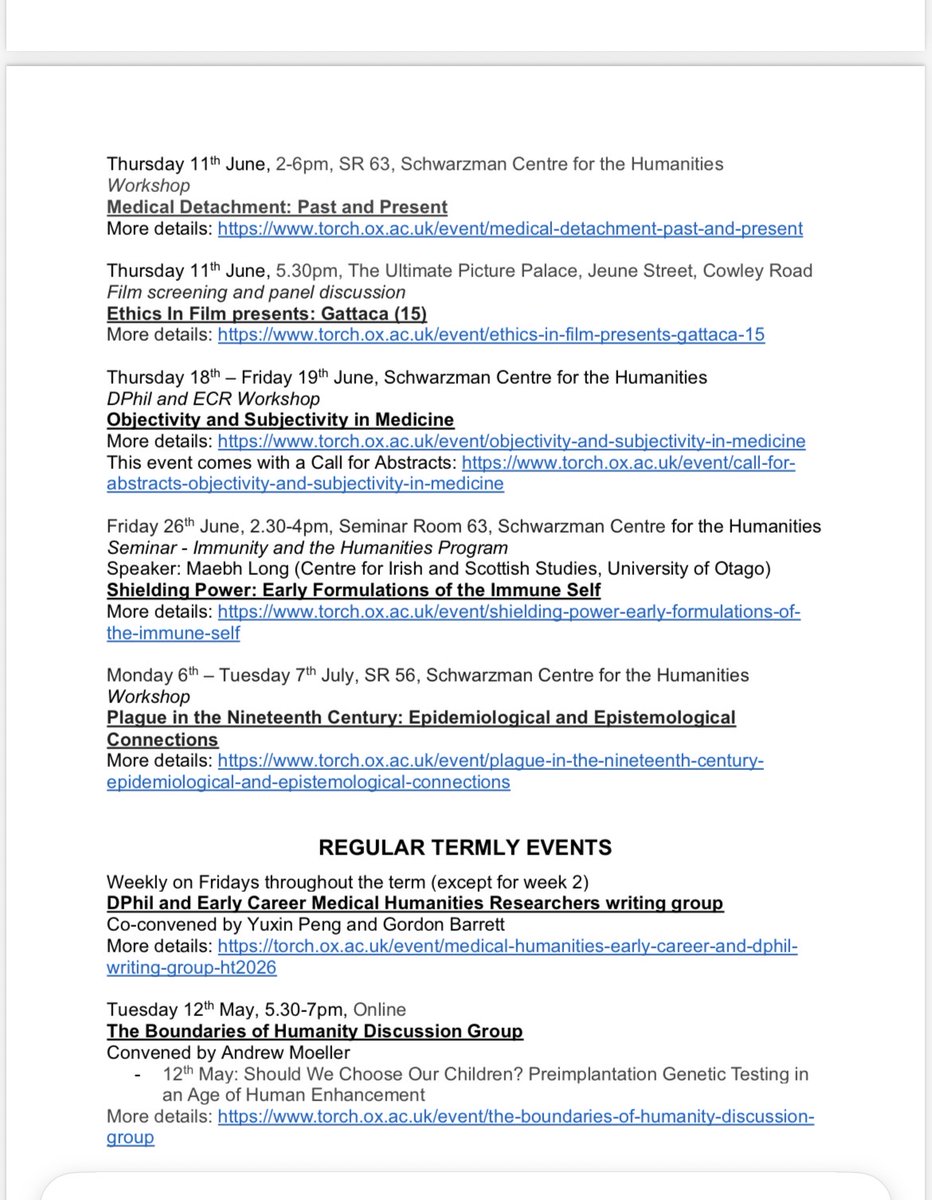 Oxford Medical Humanities tweet media
