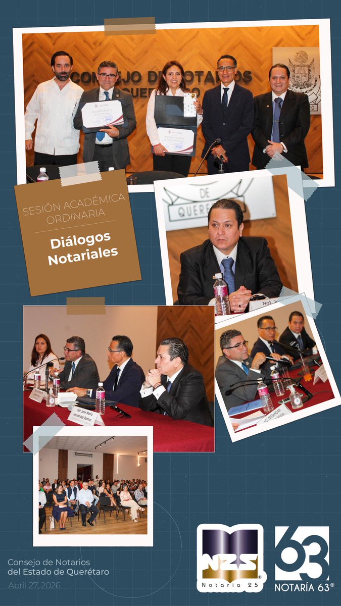 lic_JoseMaria's tweet photo. La colaboración interinstitucional fortalece la función notarial. En nuestra sesión académica ordinaria contamos con la presencia del Subsecretario de Gobierno, Carlos Hale Palacios, y de la Lic. Tzetzangari Olvera Quesada, en un ejercicio de “Diálogos Notariales”. https://t.co/6jgdUpYXCm