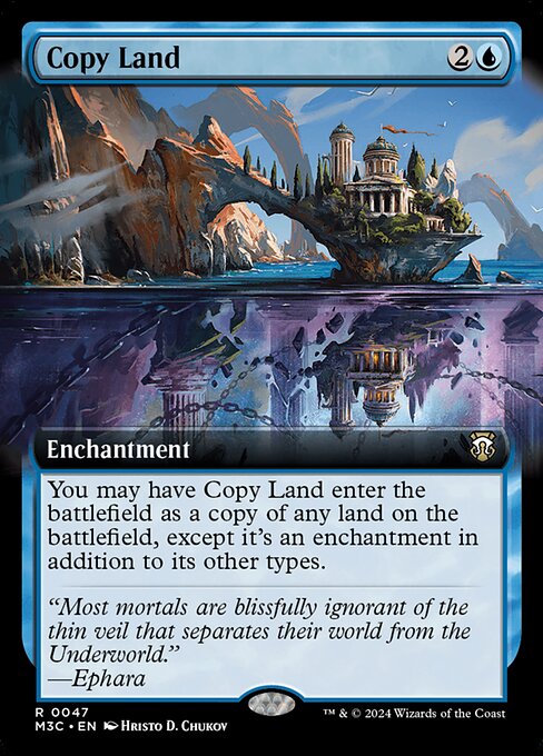Sr_Dralnu's tweet image. ¿Sabías que...?
El ciclo de cartas de #MagicTheGathering más antiguo y que más ha tardado en completarse es el de los "Encantamientos Copia".
Empezó con Copy Artifact (Alpha, 1993) y ha terminado con Copy Land (Modern Horizons 3 Commander, 2024) con una duración total de 31 años.