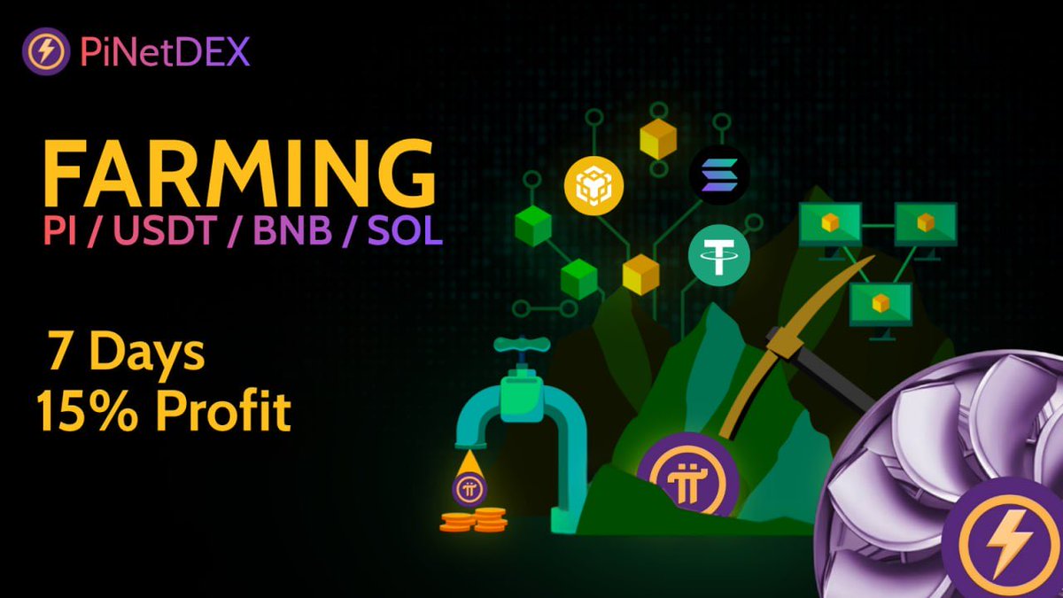 🚀 [OFFICIAL ANNOUNCEMENT FROM PiNetDEX TEAM]

Today, the PiNetDEX development team officially launches the Farming feature — a significant milestone in completing the DeFi ecosystem centered around $PI.

Our Farming mechanism is designed with a clear focus on capital efficiency,