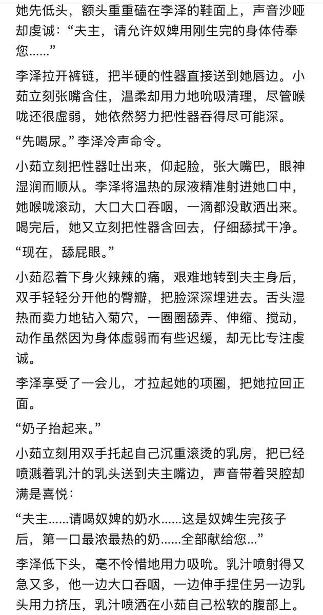 奴影随形 tweet media