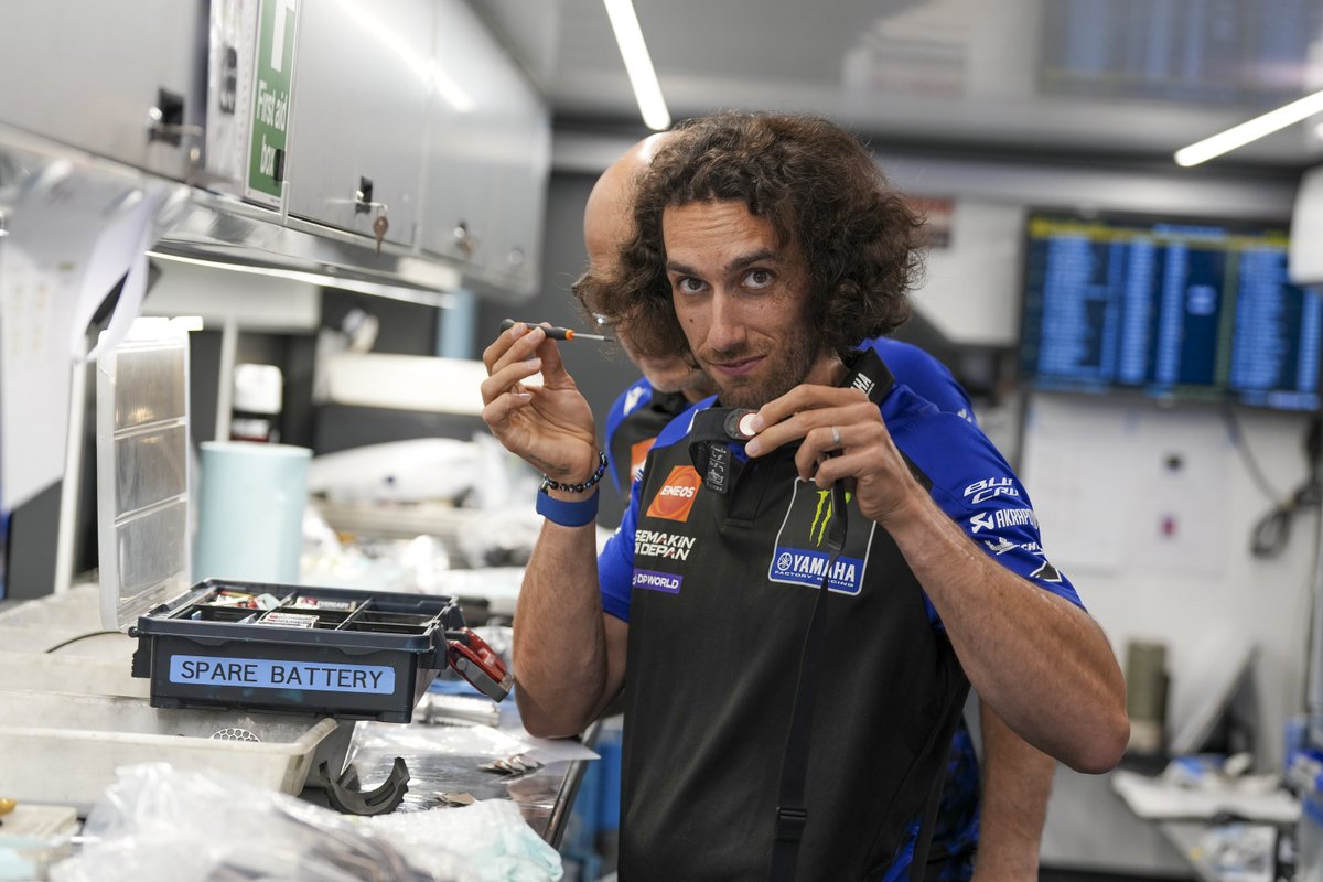 YamahaMotoGP's tweet image. The Jerez photo recap of @Rins42 📸

#MonsterYamaha | #YamahaMotoGP | #MotoGP | #SpanishGP | #JerezTest