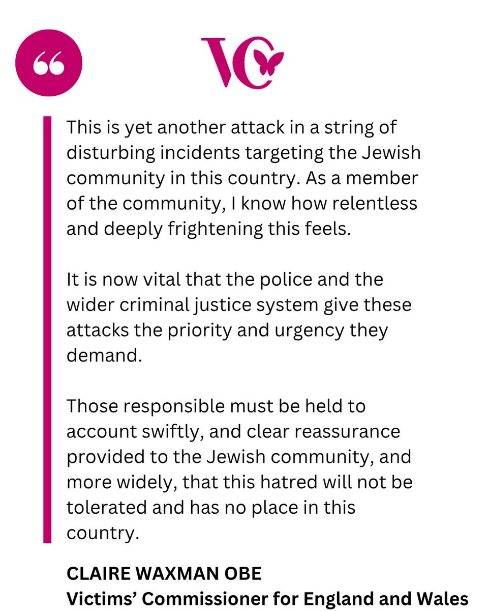 Victims' Commissioner for England & Wales tweet media