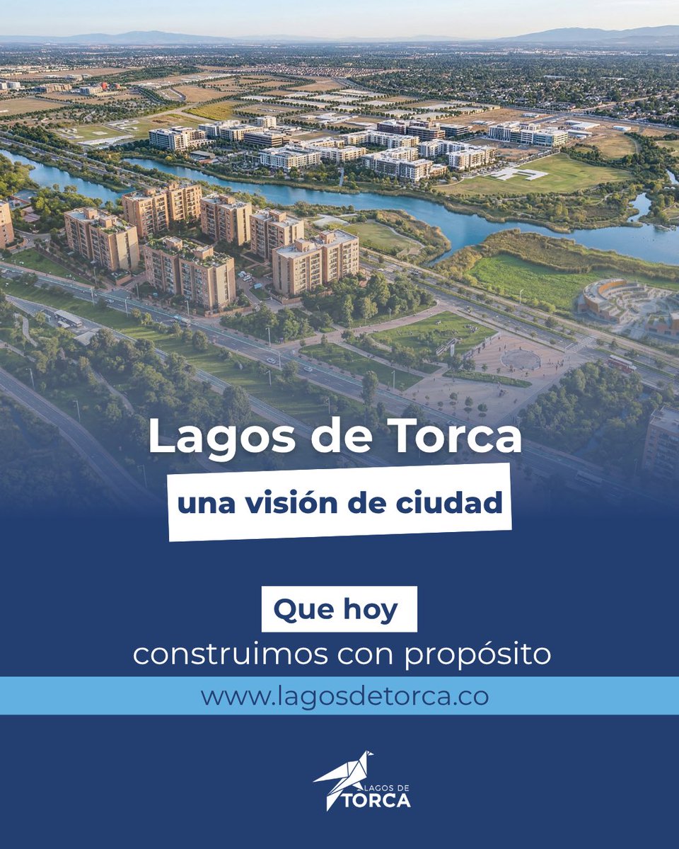 LagosDeTorca's tweet photo. En #LagosDeTorca trabajamos para hacer realidad un norte de #Bogotá más conectado con la naturaleza, el espacio público y la calidad de vida. Porque el futuro de la ciudad no solo se imagina. Tambien se construye.

👉Empieza a construir tu historia aquí: https://t.co/j1Lk7Q2Kvd https://t.co/XO1IK7eksl